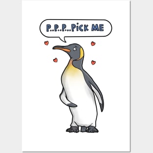 Pick up a penguin Posters and Art